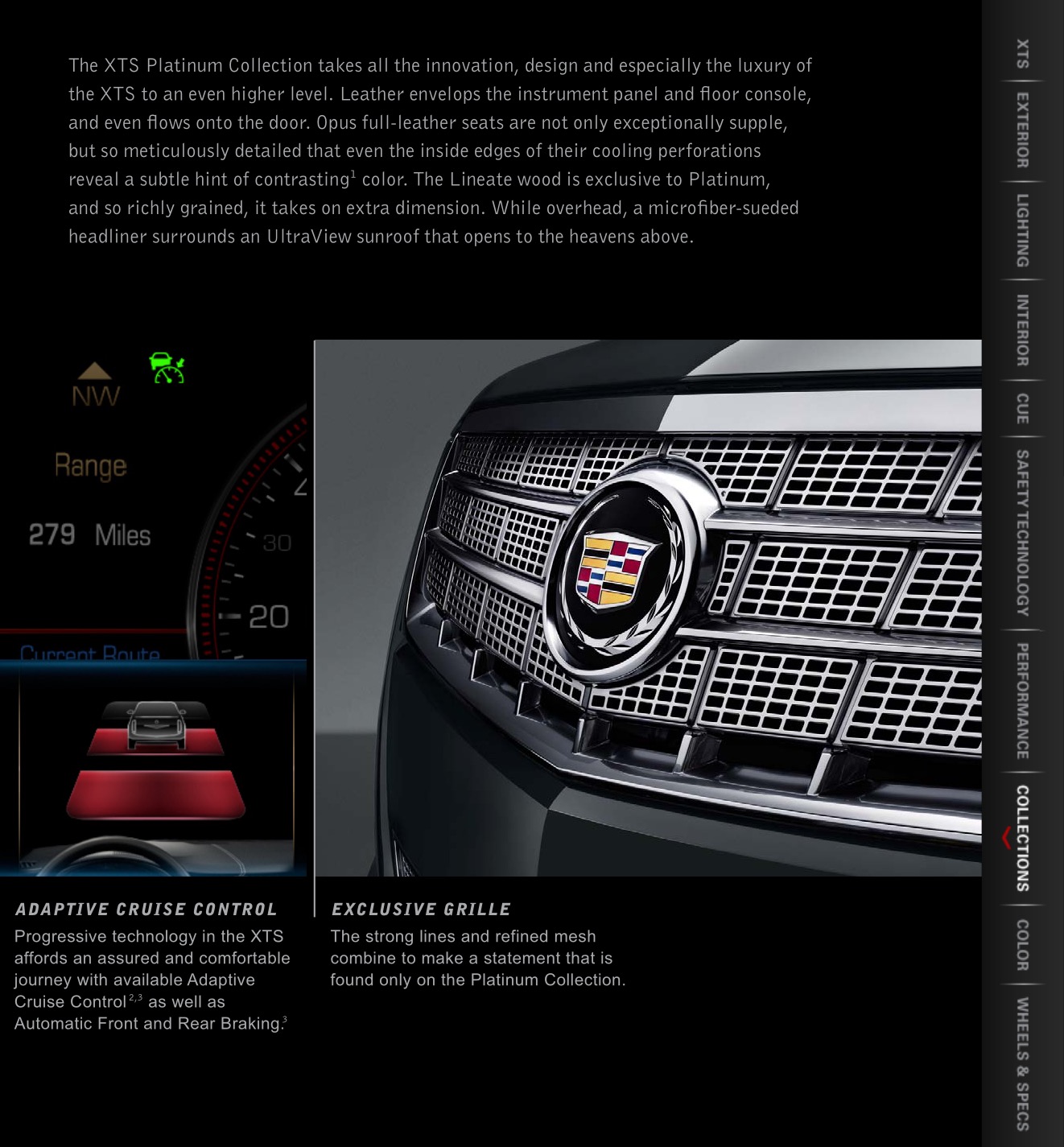 2013 Cadillac XTS Brochure Page 10